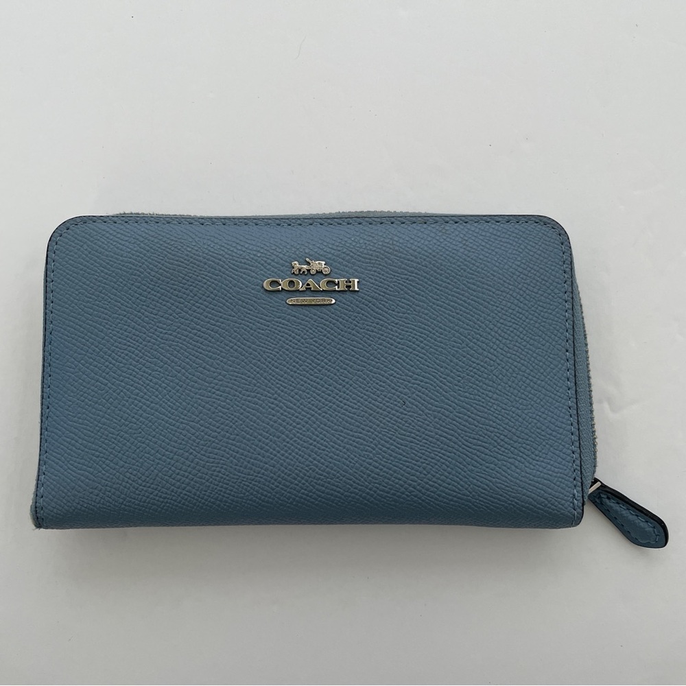 Coach Crossgrain Leather Mini Lillie Carryall Bag +matching Medium Id Zip Wallet - Picture 12 of 16